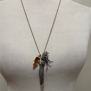 NWT Coach Day Dreamer Mixed Charm Necklace